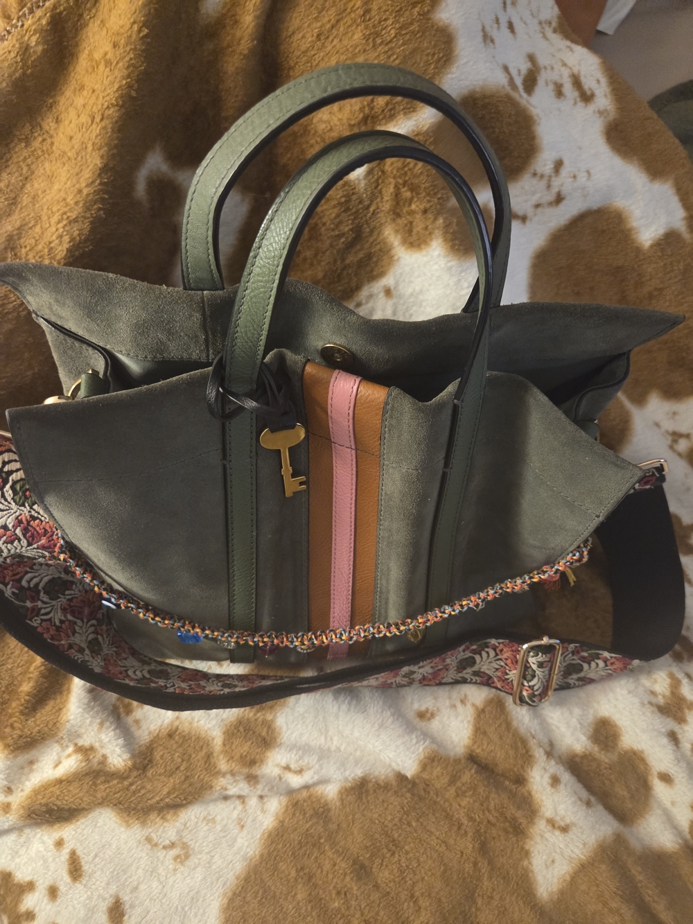 Aloe Green Zfossil CARMEN BAG - Picture 5 of 12
